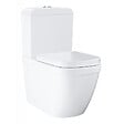 GROHE - Grohe Euro Ceramic Pack WC à poser haut de gamme, alimentation latérale et arrière - vignette