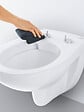VILLEROY ET BOCH - Pack WC bâti-support + Cuvette Bau sans bride + Abattant softclose + Plaque blanche (ViConnectBau-2) - vignette