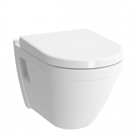 VILLEROY ET BOCH - Pack WC bâti-support + Cuvette Vitra S50 + Abattant softclose + Plaque chrome (ViConnectS50-1) - large