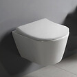 GROHE - Pack WC Bâti-support Rapid SL + WC sans bride Lucco Avva + Abattant softclose + Plaque blanche (RapidSL-Avva-3) - vignette