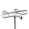 HANSGROHE - Pack Ecostat 1001 CL Mitigeur Thermostatique bain/douche + Set de douche Crometta Vario (13201000-CROMETTA) - vignette
