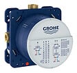GROHE - Eurocube Set mitigeur mécanique + Douchette stick 1 jet avec support + Douche de tête + Corps d'encastrement (24062000-Eurocube) - vignette