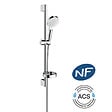 HANSGROHE - Logis Pack Mitigeur monocommande + Set de douche Crometta Vario avec porte-savon (71600000-Crometta2) - vignette