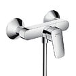 HANSGROHE - Set de douche Mitigeur Logis + Douchette 2 jets + Barre 65 cm + Flexible, Chrome (71600000-CROMETTA) - vignette
