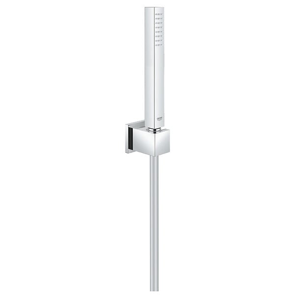 GROHE - Set bain/douche Mitigeur thermostatique Grohtherm 800 + Stick de douche mural 1 jet, Chrome (34770000-CUBESTICK) - large