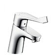 HANSGROHE - Hansgrohe Focus Care 70 Mitigeur PMR  lavabo sans tirette ni vidage avec poignée extra longue, ComfortZone70, Chrome (31914000) - vignette