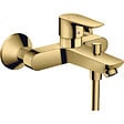 HANSGROHE - Talis E Mitigeur bain/douche avec Limiteur de température, Aspect Doré poli (71740990) - vignette
