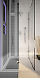 JACKON - Jackon Receveur de douche à carreler Aqua Décentré 2000x1000x50mm siphon vertical offert (4512100 + 4512008) - vignette