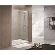 SWISS AQUA TECHNOLOGIES - Swiss Aqua Technologies T-Linea Porte coulissante de douche verre trempé Easy Clean 120x200cm, Ouverture gauche à droite (TLDNEW120P02) - vignette