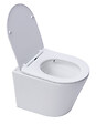 GEBERIT - Pack WC Bâti-support + WC Swiss Aqua Technologies Infinitio sans bride + Plaque blanche + Set habillage (InfinitioGeb3-sabo) - vignette