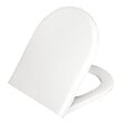 VITRA - S50 Cuvette avec bride + Abattant avec frein de chute Duroplast - vignette