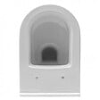 VITRA - S50 Cuvette avec bride + Abattant avec frein de chute Duroplast - vignette