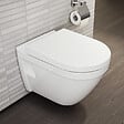 VITRA - S50 Cuvette avec bride + Abattant avec frein de chute Duroplast - vignette