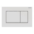 GEBERIT - Sigma30 Plaque de déclenchement double touche, Blanc mat (115.883.01.1) - vignette