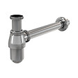 ALCA - Alca Siphon pour lavabo DN32 avec écrou de raccord 5/4, métal (A431) - vignette