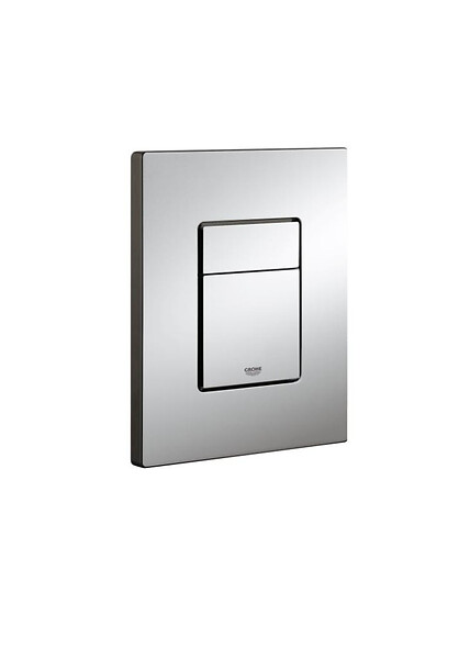 GROHE - Pack WC Bâti autoportant Rapid SL avec Plaque Skate Cosmopolitan chromée et Set d'isolation phonique (39145000-1) - large
