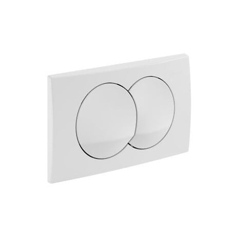 GEBERIT - Pack Autoportant Bâti-support Duofix 112cm + Plaque de commande blanche Delta20 + fixations murales (111.154.11.1-GebX) - large