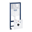 GROHE - Grohe Pack WC Bâti-support Rapid SL + Plaque de Commande Skate Air Chrome + Fixations + Set d'isolation (38528001-2) - vignette