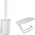 HANSGROHE - Hansgrohe WallStoris Ensemble d'accessoires pour les toilettes, Blanc mat (27969700) - vignette