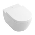 VILLEROY ET BOCH - Subway 2.0 Set Cuvette sans bride DirectFlush et SupraFix 3.0 + Abattant softclose Duroplast avec QuickRelease - vignette