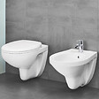 GROHE - Bau Ceramic Ensemble WC suspendu sans bride + Abattant déclipsable (BauClassic) - vignette