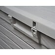 TOOMAX - Coffre de Jardin Résine 550 Litres GRIS Effet bois FLORIDA 147 x 72 x 60 cm Haute résistance UV TOOMAX - vignette