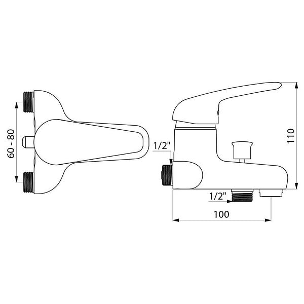LEMAN - Jeu de 2 positionneurs magnétiques de fers pour D70mm 380.700.070 Leman - large