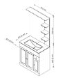 PRAMAC - Touret à  bande 0,3kW 230V bande 50x1000mm 315BE1 Promac - vignette