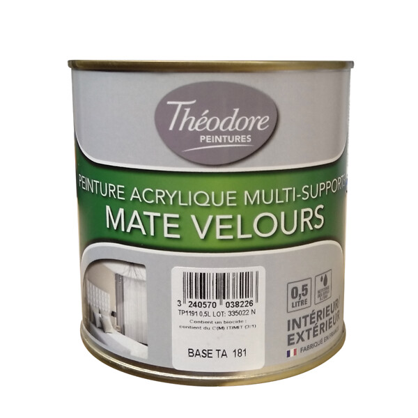 THEODORE PEINTURES - Peinture Spécial Fer Satin 0,5L - large