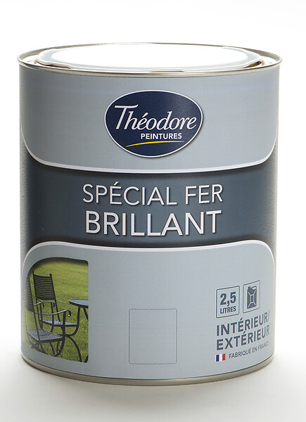 THEODORE PEINTURES - Peinture façade acrylique Blanc - 2,5L - large