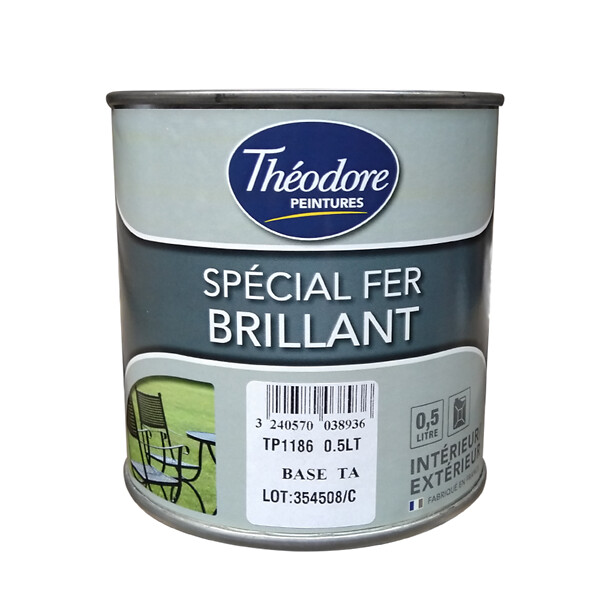 THEODORE PEINTURES - Peinture façade acrylique - Blanc - 10L - large