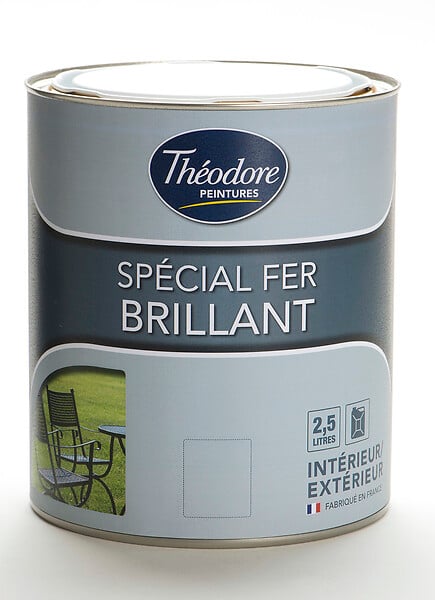 THEODORE PEINTURES - Peinture siloxane pour façade - Blanc - 2,5L - large