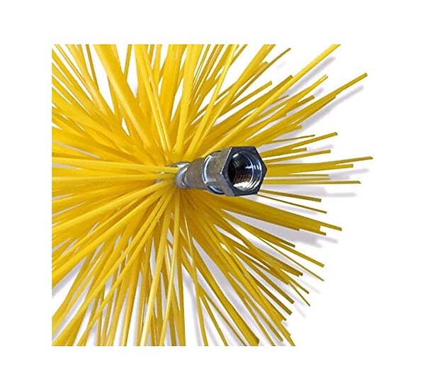 LEMAN - Kit de ramonage 7 m avec hérisson nylon ø 200mm Leman - large