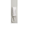 AIPHONE - Poste audio Aiphone avec combiné - 2 fils - 2 boutons de commande - Blanc - vignette