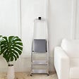 HOSTRÃ–M - Escabeau 3 marches DURA pliable, marchepied léger en aluminium, hauteur plateforme 54cm, pieds antidérapants, charge 150kg, garantie 5 ans Hoström - vignette