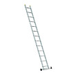 HOSTRÃ–M - Echelle simple StablePro 13 marches en aluminium, légère et durable, hauteur de travail maximale 4,49m, garantie 5 ans, charge maximale 150kg, Hostrom - vignette