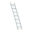 HOSTRÃ–M - Echelle simple StablePro 7 marches en aluminium, légère et durable, hauteur de travail maximale 2,95m, garantie 5 ans, charge maximale 150kg, Hostrom - vignette