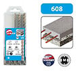 LEMAN - Coffret 5 forets sds+ 4 taillants béton armé 614.000.05 Leman - vignette