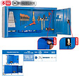 SIMON RACK - SimonRack - Armoire de rangement murale 675x500x275mm Bleu - CABINET TOOLS PANNEL 500 SIMONRACK - vignette