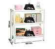 SIMON RACK - SimonRack - Etagère de rangement 900x900x400mm Blanc Charge 75Kg - Advantage 3/400 SIMONRACK - vignette