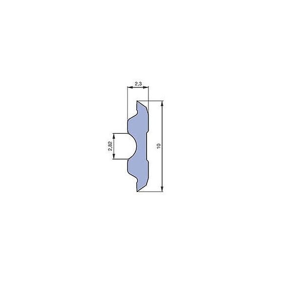 LEMAN - Fer Reversible Acier 510x10x2,3  Tersa Leman - large