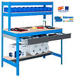 SIMON RACK - SimonRack - Kit Etabli avec tiroir 1445x1210x610mm - BT-1 BOX 1200 BLEU/BOIS Simon Rack - vignette