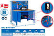 SIMON RACK - SimonRack - Kit Etabli avec un verrou 1440x900x600mm Charge 400 Kg - BT2 LOCKER 900 BLEU SIMONRACK - vignette