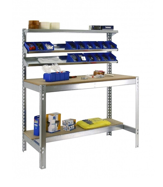 SIMON RACK - SimonRack - Kit Etabli 1440x1200x600mm - BT-1 1200 GALVA/BOIS Simon Rack - large