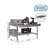 SIMON RACK - SimonRack - Etabli galvanisé 842x1510x760 mm Charge 600 Kg - SIMONWORK BT0 BOX 1500 GALVA Simon Rack - vignette