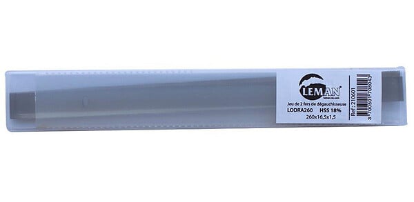 LEMAN - Fer Acier Hss 18% 260 X 16.5 X 1.5 Pour Lodra260 Leman - large