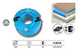 LEMAN - Porte-outils à  profiler / feuillurer diam. 120mm al. 50 Ht. 50mm 123.50.50 Leman - vignette
