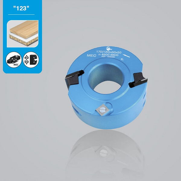 LEMAN - Porte-outils à  profiler / feuillurer diam. 120mm al. 50 Ht. 50mm 123.50.50 Leman - large