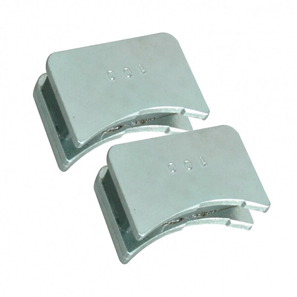 LEMAN - Jeu de 2 positionneurs de fers magnétiques pour arbre Diam60 mm 380.700.060 Leman - large