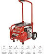 ALSAFIX - Compresseur 8 bars 20l + Rallonge électrique de 10 mètres ALAIR 20/255 Alsafix - vignette